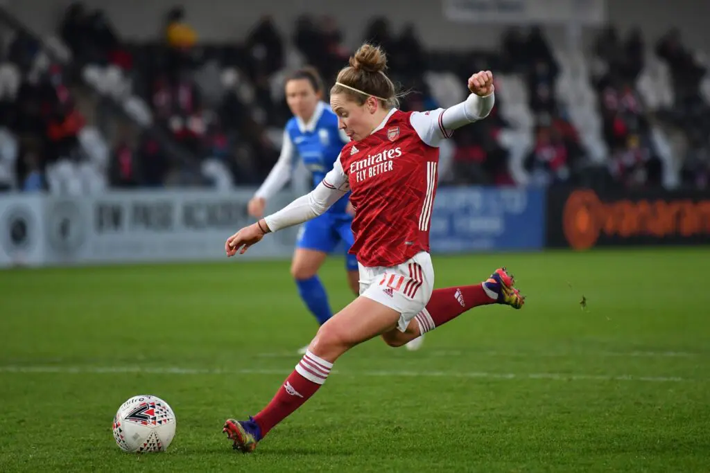 Football player about to kick the ball / JWS