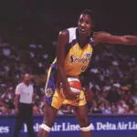 Lisa Leslie of the Los Angeles Sparks during a WNBA game at the Great Western Forum in Los Angeles, CA.