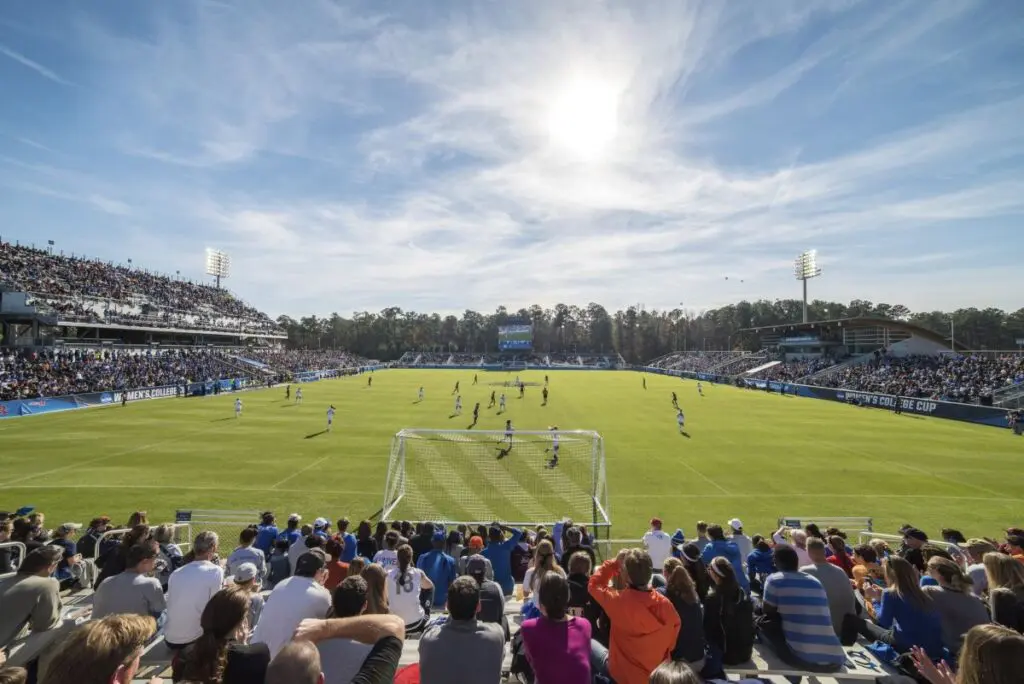 TST field at WakeMed Soccer Park in Cary, North Carolina