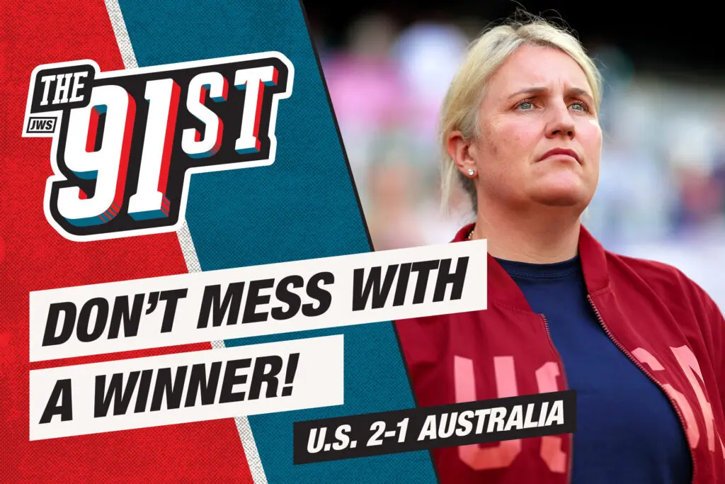 cover image of the 91st olympics soccer recap show
