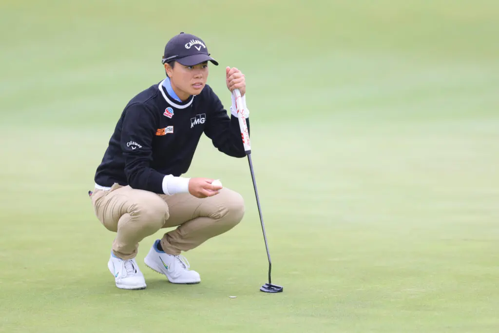 Japan's Yuka Saso eyes a shot at the 2025 Mizuho Americas Open.