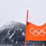 A general view of the course during the Men's Downhill training on day minus two of the Milano Cortina 2026 Winter Olympics at Stelvio Alpine Skiing Centre on February 04, 2026 in Bormio, Italy