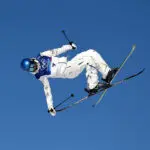 Eileen Gu of Team People's Republic of China participates in Slopestyle Training on day minus one of the Milano Cortina 2026 Winter Olympic games at Livigno Snow Park on February 05, 2026 in Livigno, Italy.