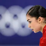 Adeliia Petrosian of Team Individual Neutral Athletes competes during the Women's Single Skating - Short Program on day eleven of the Milano Cortina 2026 Winter Olympic games at Milano Ice Skating Arena on February 17, 2026 in Milan, Italy.