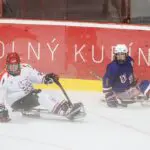Before the 2026 Winter Paralympics the U.S. Women’s National Sled Team played Great Britain in the semifinals of the 2025 World Para Ice Hockey Women’s Championship at Winter Stadium.