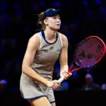 Madrid Open 2026 headliner Elena Rybakina of Kazakhstan in action against Karolina Muchova of the Czech Republic in the singles final on Day Seven of the Porsche Tennis Grand Prix at Porsche Arena on April 19, 2026 in Stuttgart, Germany