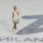 Alysa Liu of Team United States reacts to a third-place finish in the Women's Single Skating Short Program on day eleven of the Milano Cortina 2026 Winter Olympic games at Milano Ice Skating Arena on February 17, 2026 in Milan, Italy ahead of November's Skate America Grand Prix.