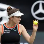 Linda Noskova during VANDA Pharmaceuticals Berlin Tennis Open 2026, WTA 500, in Berlin.