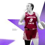 Half Past Noon graphic displaying 2026 WNBA players stats for guard Marina Mabrey ahead of her potential All-Star game appearance.