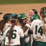 Utah Talons celebrate on field in win over the OK Spark.