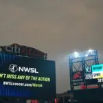 A general view of the venue before the Queens Classic match between Washington Spirit and Gotham FC at Citi Field.