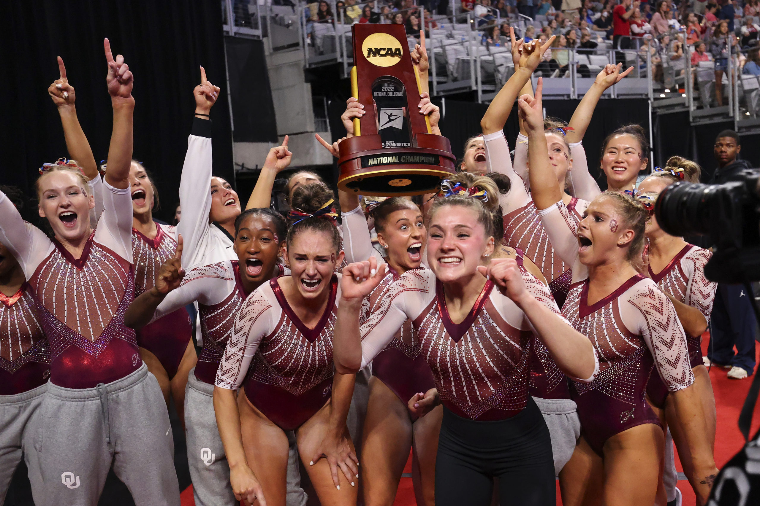 NCAA gymnastics final peaked at 1.1 million viewers Just Women's Sports