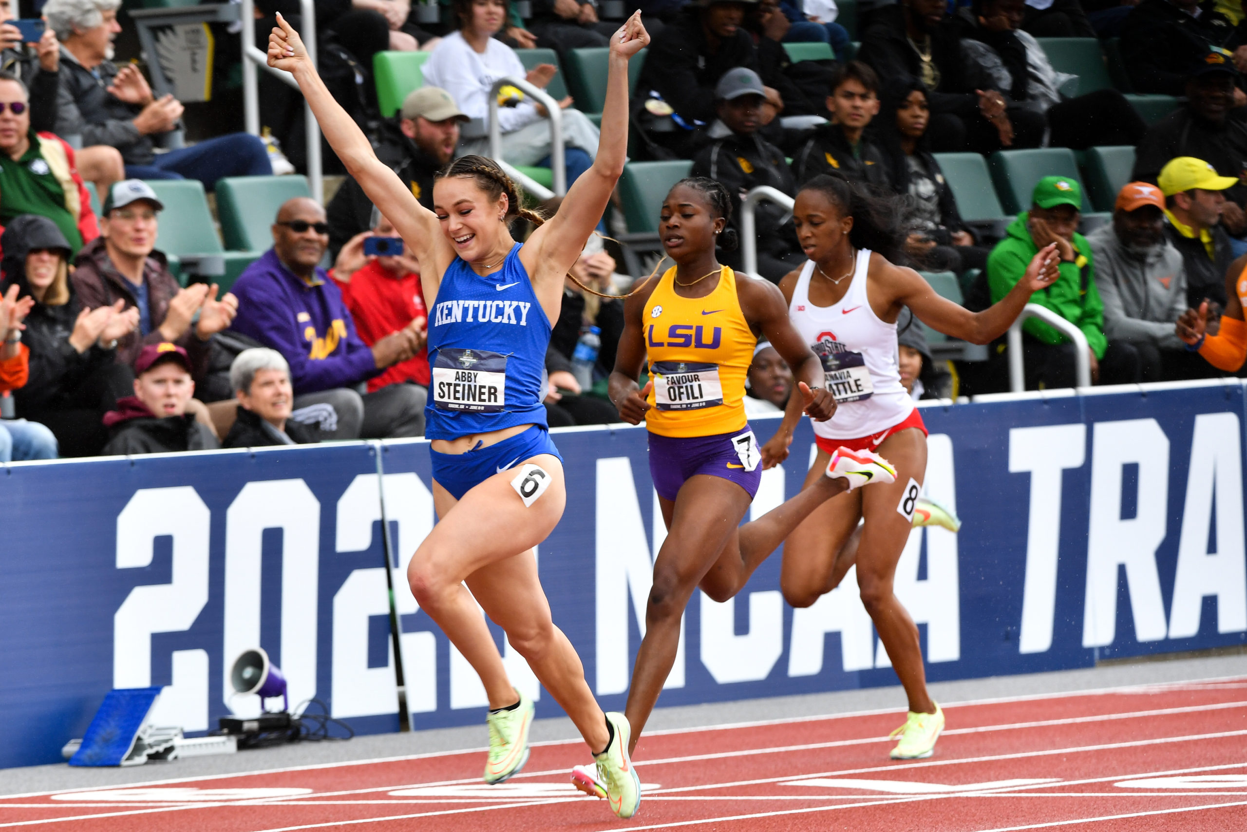 Track star Abby Steiner calls out ‘harmful’ speculation of pro contract ...