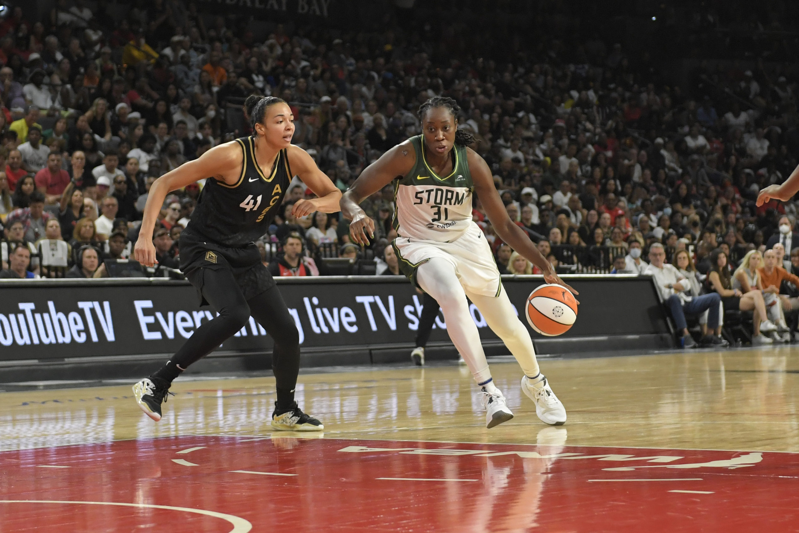 WNBA free agent Tina Charles practices with UConn - Just Women's Sports