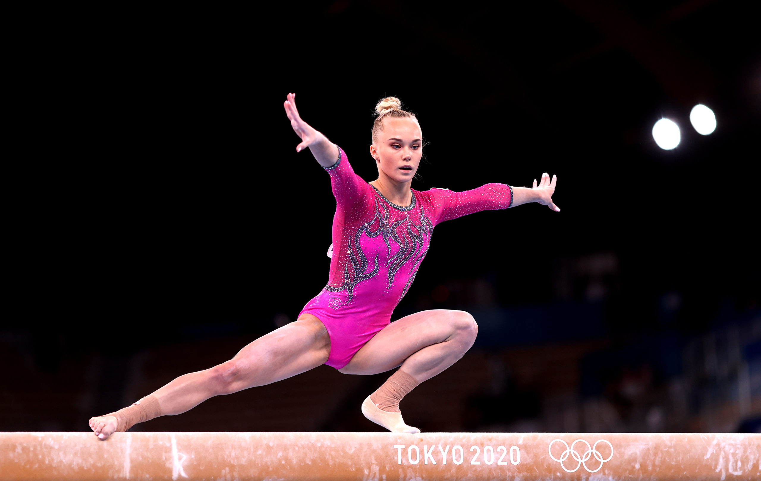 Angelina Melnikova ends U.S. win streak with all-around gold at ...