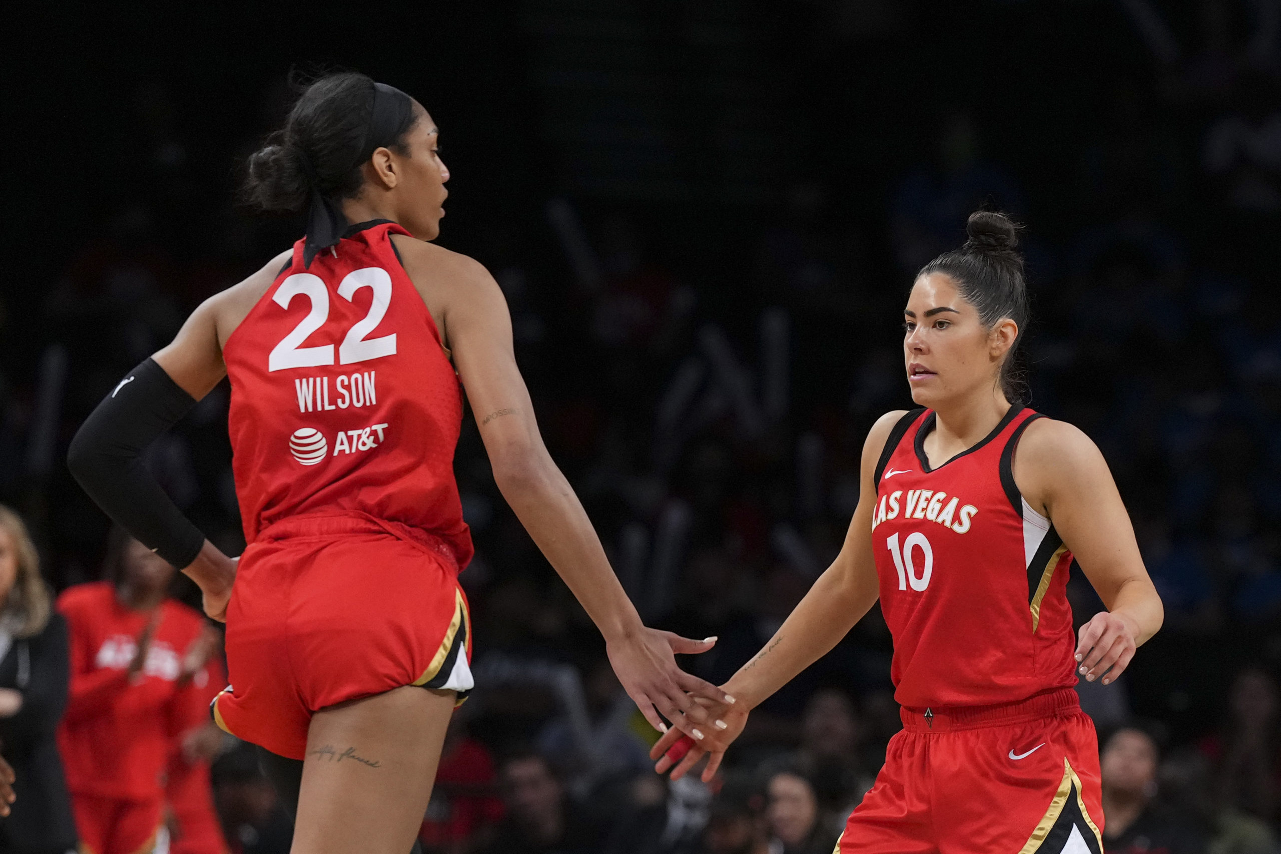 Aces’ A’ja Wilson, Kelsey Plum intent on world domination - Just Women ...