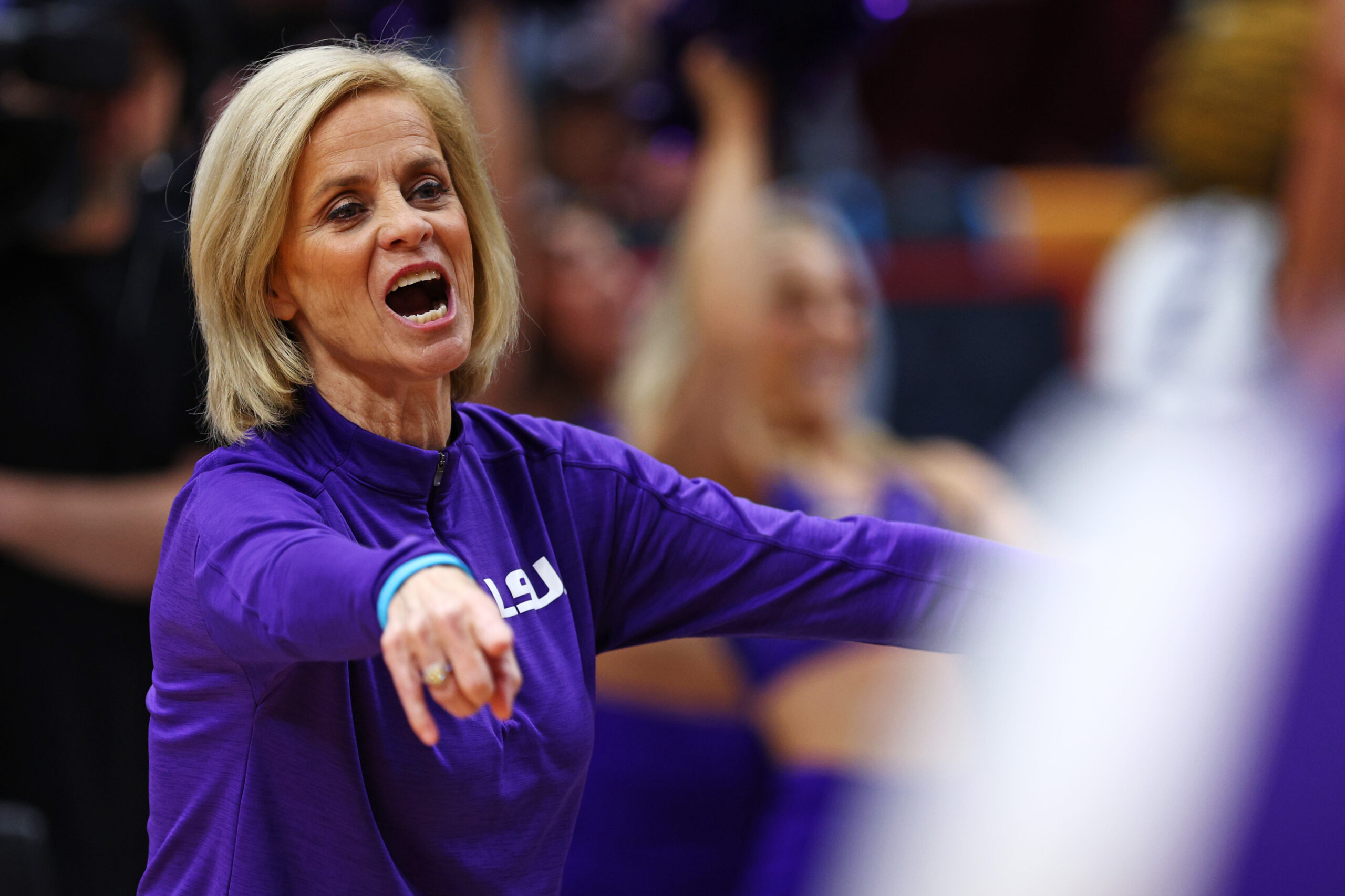 Commentary: LSU coach Kim Mulkey manages to go even lower after