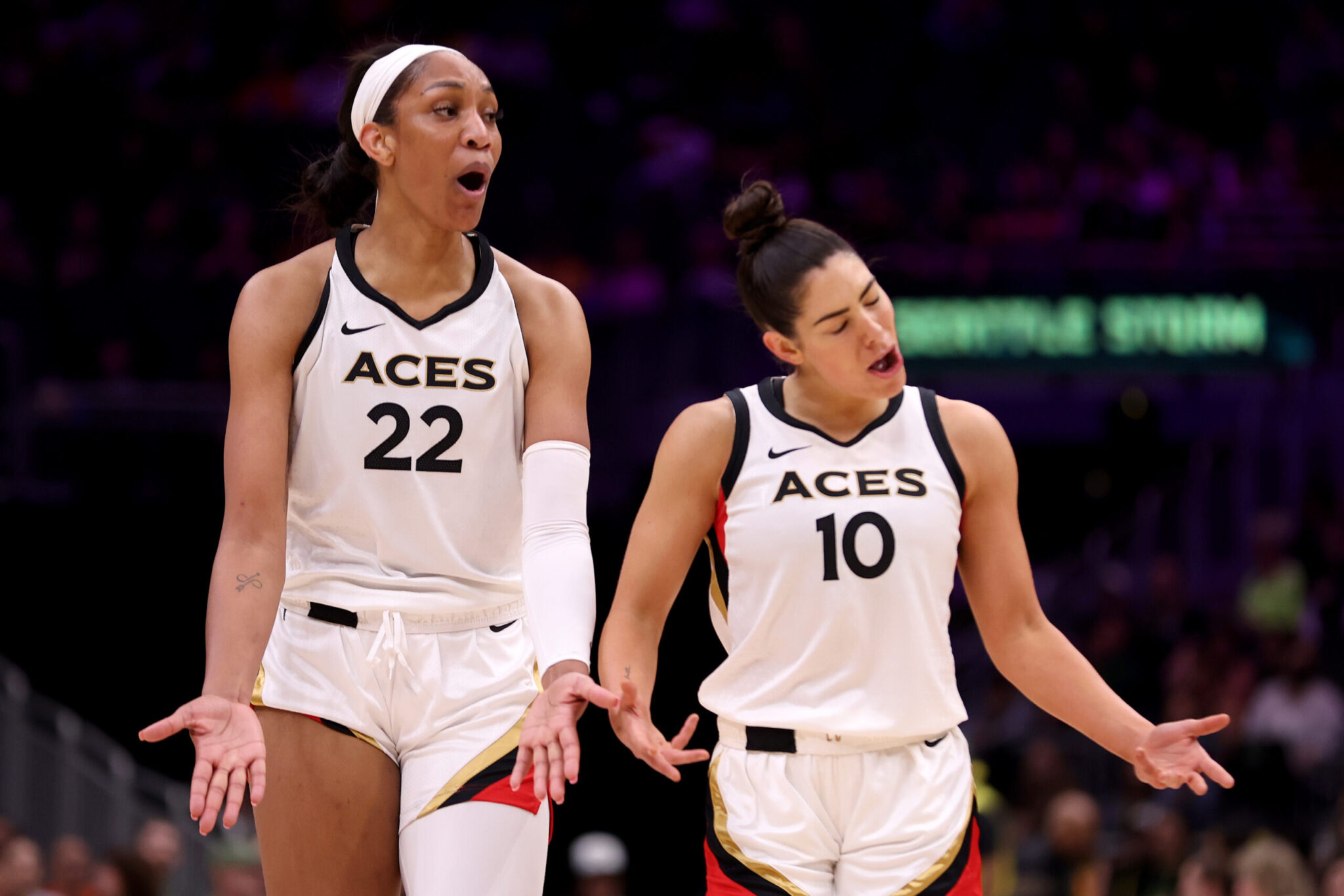 Kelsey Plum wanted to see Aces teammate A’ja Wilson on NBA 2K cover ...