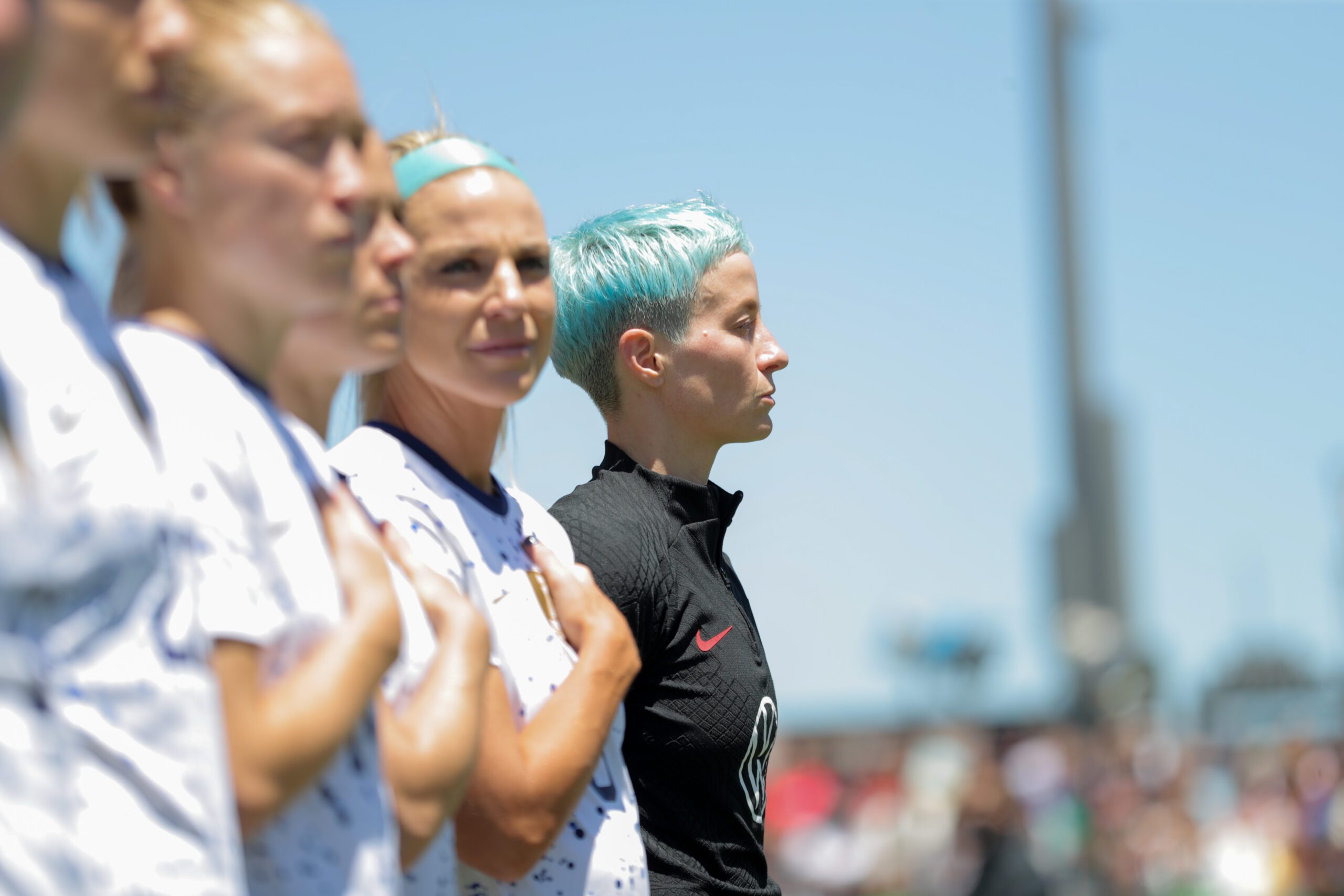 Annalee Rippe Megan Rapinoe, Rose Lavelle remain on bench for World Cup send-off ...