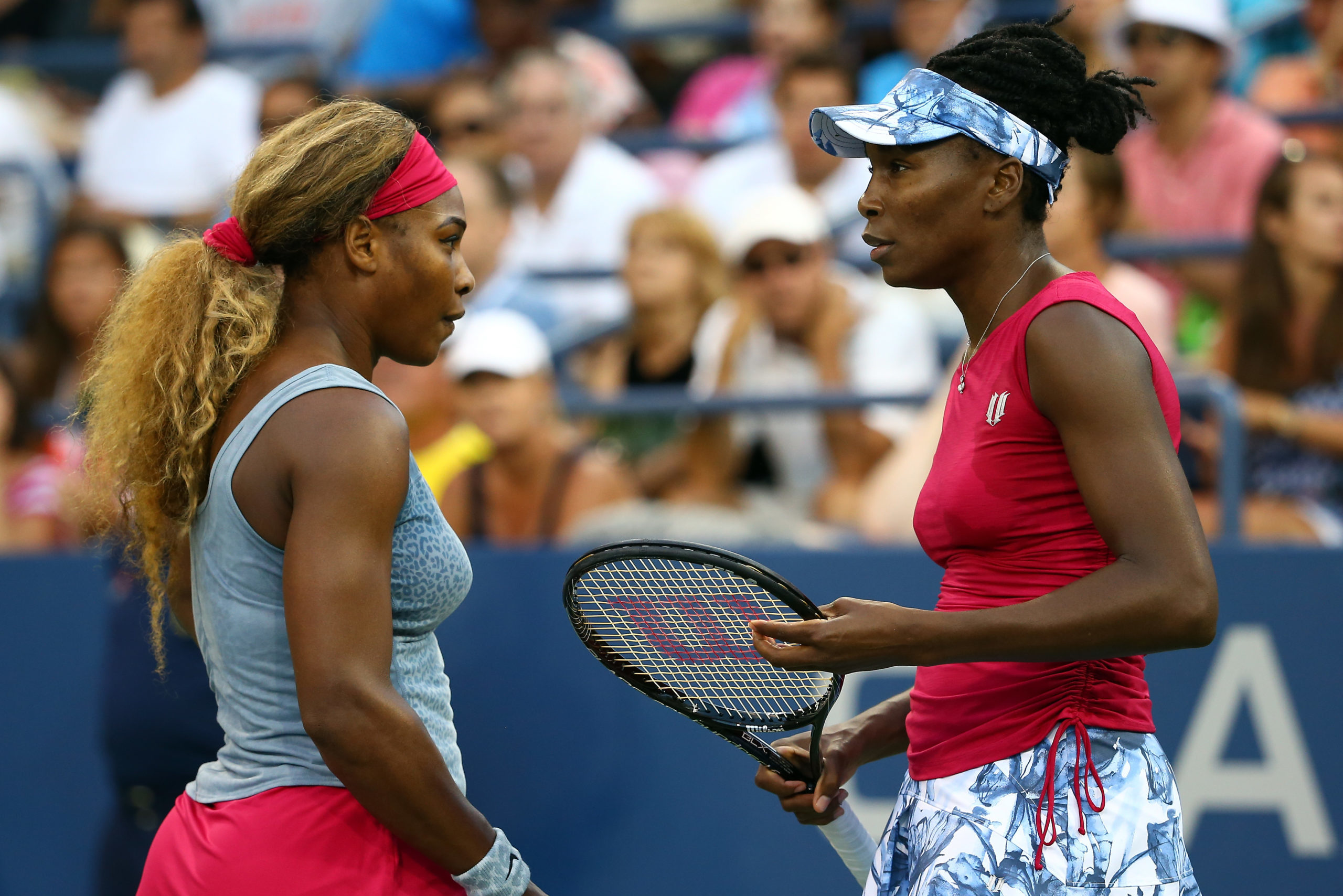Serena and Venus Williams join forces to play US Open doubles - Just  Women's Sports, image size:2560x1708
