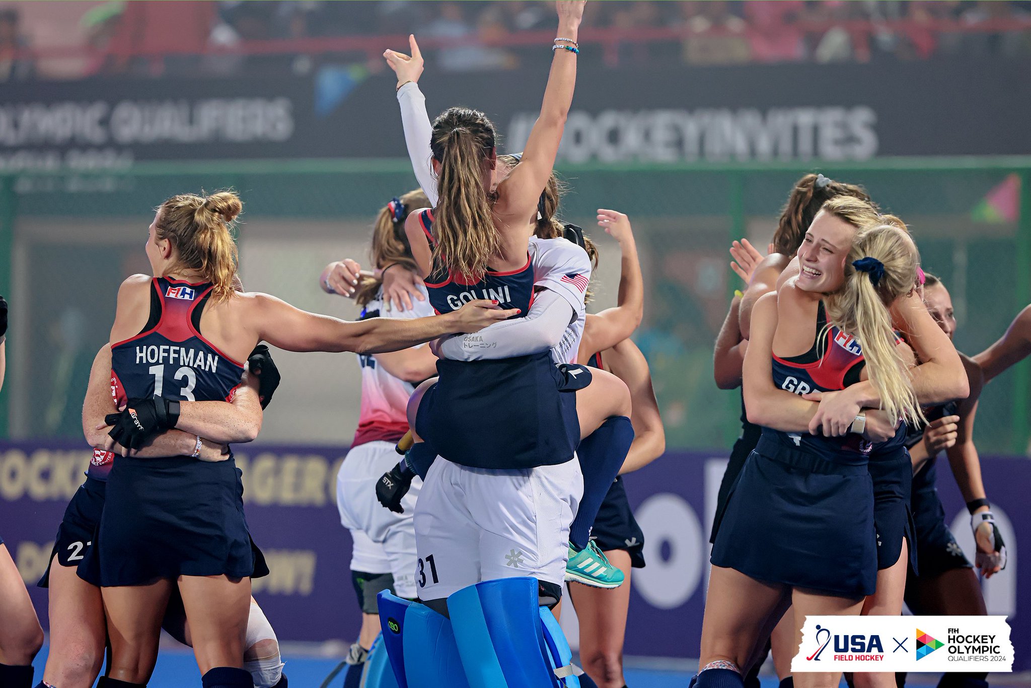 Field hockey at the summer olympics standings