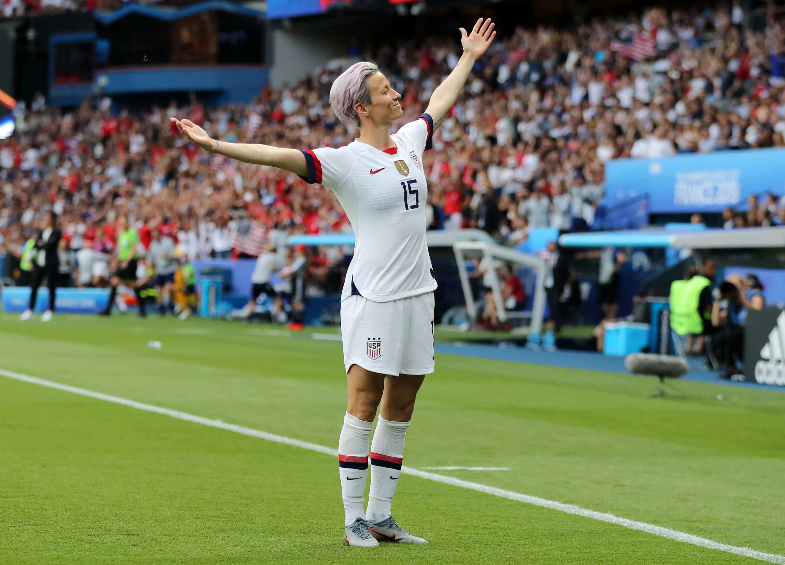 Rapinoe world cup store jersey