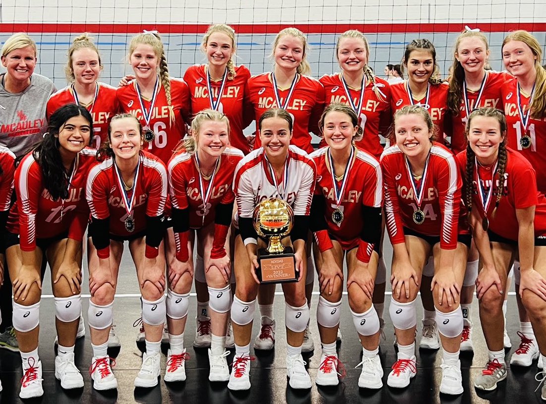 Mother McAuley volleyball climbs to No. 10 in JWS rankings after capturing  LIVT crown - Just Women's Sports