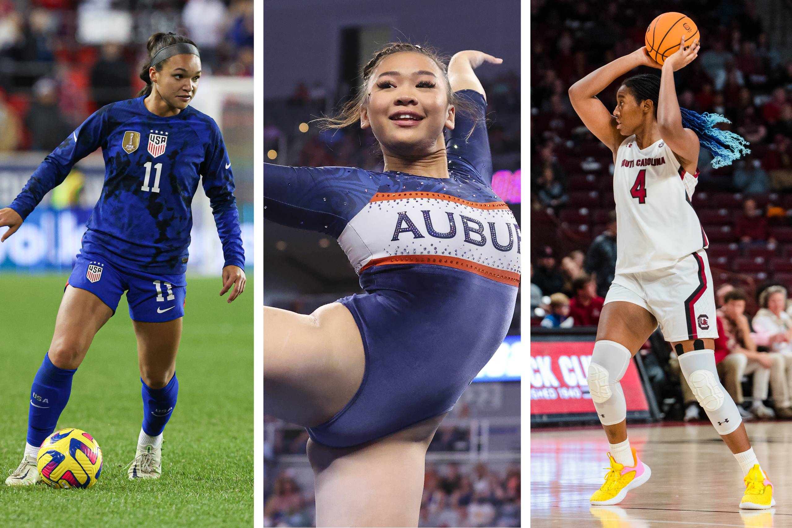 Who are the top 15 most beautiful female athletes in 2022?