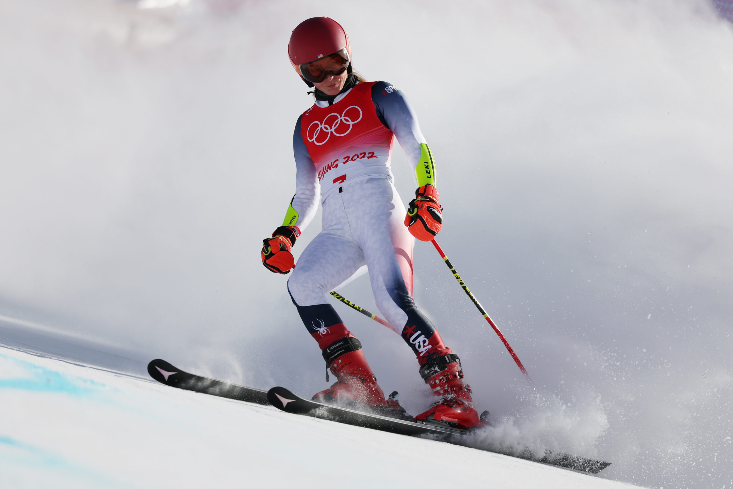 Mikaela Shiffrin crashes out of giant slalom at Beijing Olympics Just