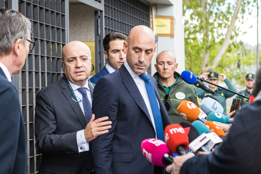 ex-spanish soccer president Luis Rubiales Testifies In Court