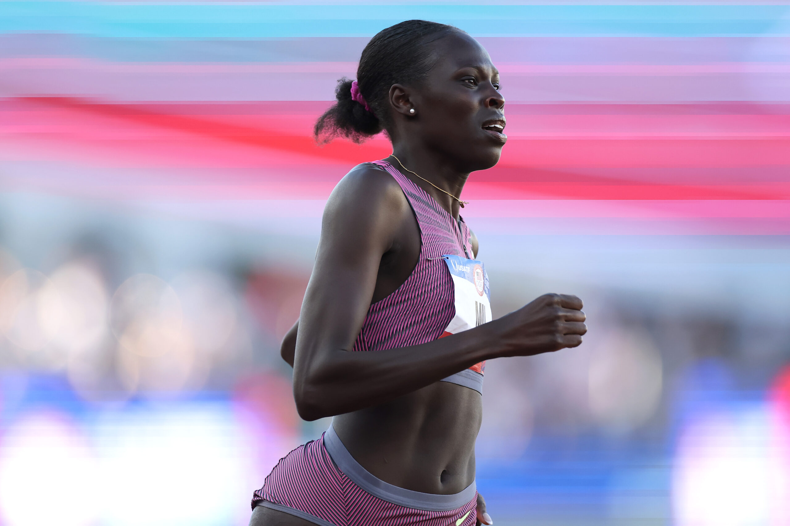 Athing Mu Falls at Trials, Will Not Defend 800Meter Olympic Title