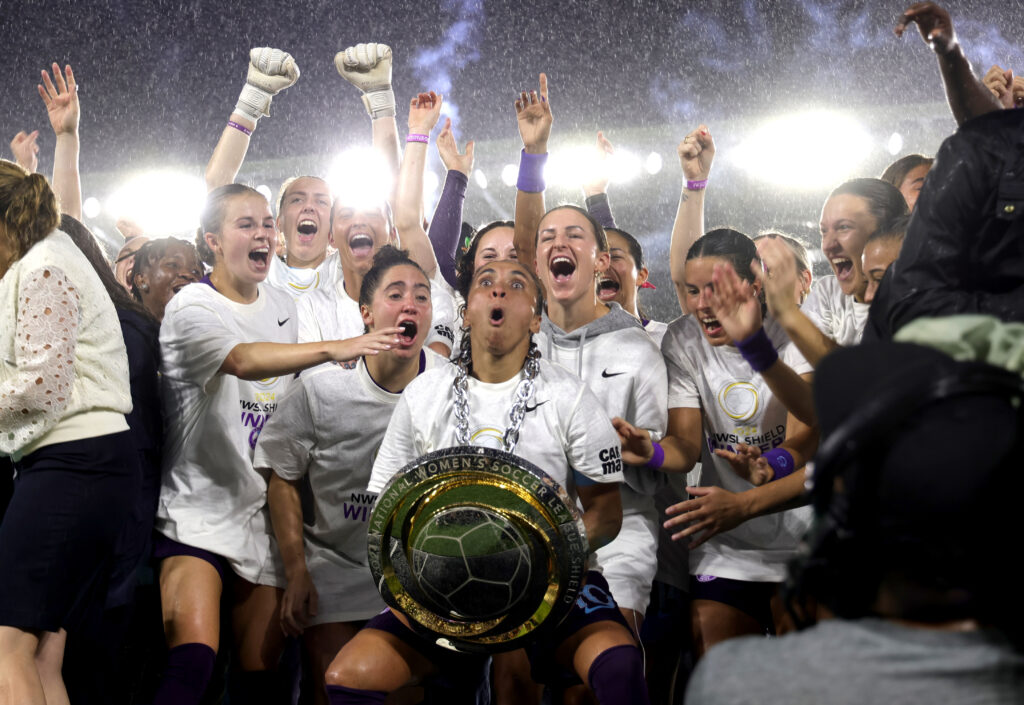 Marta holds Orlando's first-ever NWSL Shield