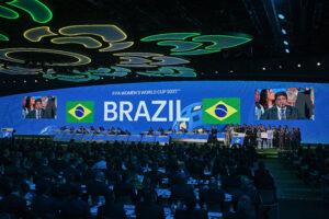 Brazil is announced as the 2027 World Cup host at the 74th FIFA Congress.