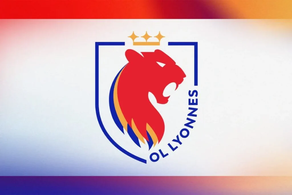 The new OL Lyonnes crest.