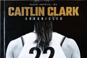 A cover image of the limited edition Caitlin Clark Chronicled release.