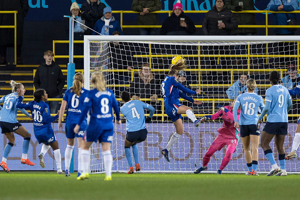 FA Cup Women's League Cup match between Manchester City and Chelsea at the Joie Stadium in Manchester, England, on January 21, 2026.