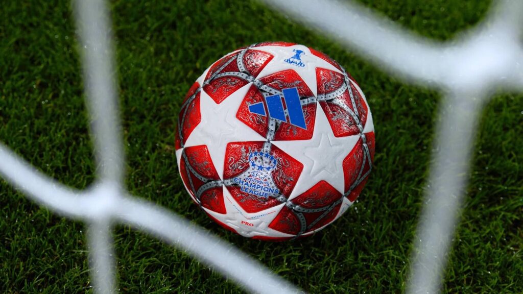 Champions League official Adidas match ball for the women's UWCL final in Oslo Norway.