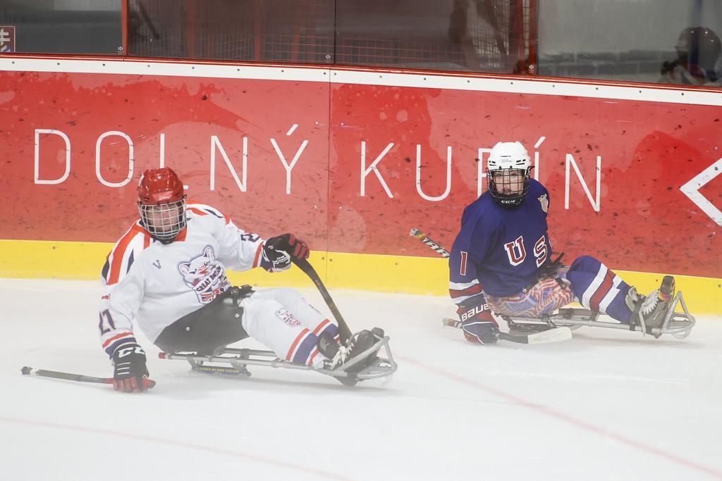 Before the 2026 Winter Paralympics the U.S. Women’s National Sled Team played Great Britain in the semifinals of the 2025 World Para Ice Hockey Women’s Championship at Winter Stadium.