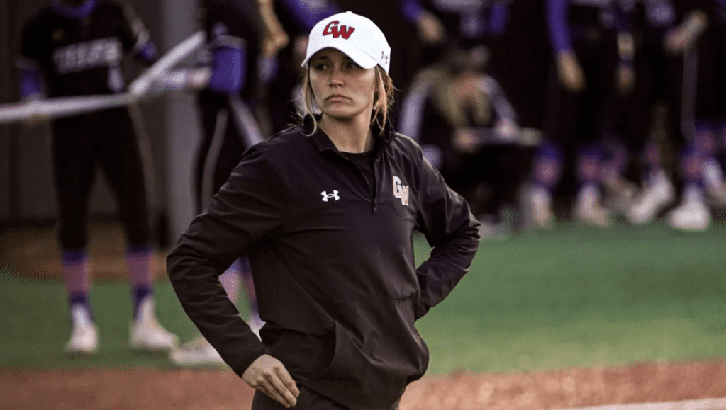 Gardner-Webb Head Coach Bailey Wigness on the field.