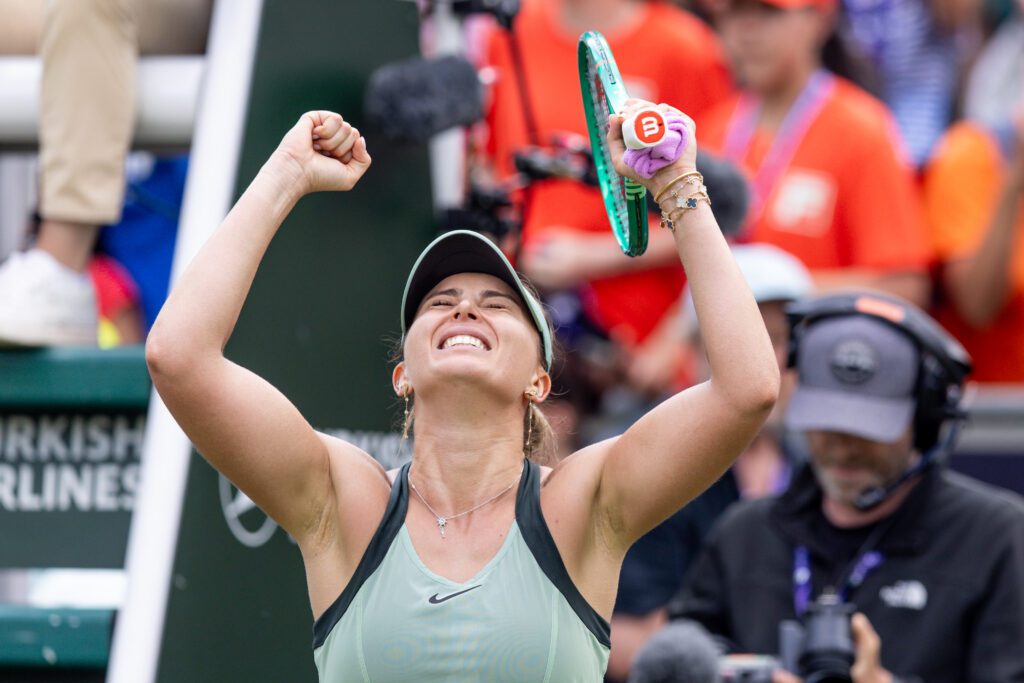 Paula Badosa celebrated during VANDA Pharmaceuticals Berlin Tennis Open 2026, WTA 500, in Berlin, Germany, on June 17, 2026.
