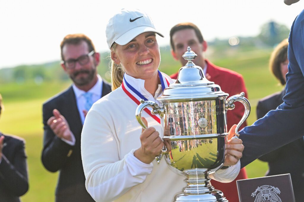 Maja Stark wins the U.S. Women's Open golf tournament.