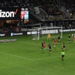 General view of the 2022 NWSL Championship match at Audi Field in Washington, DC.