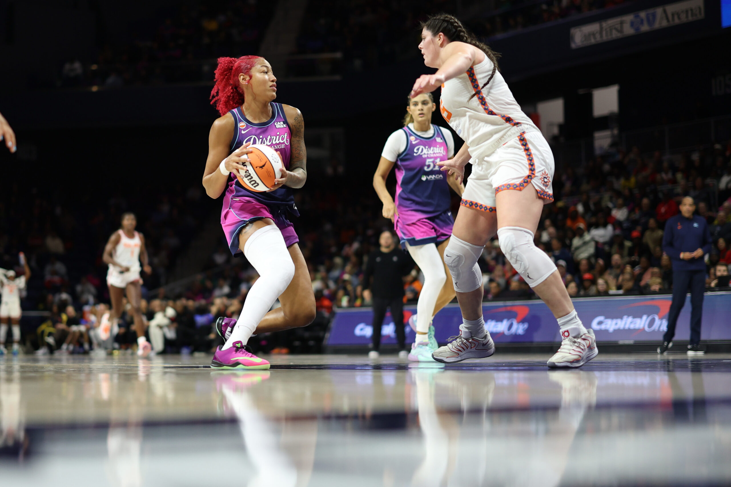 Shakira Austin Leads Mystics Past Sun in Franchise-Record Win