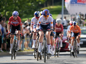 Great Britain in the Womens World Championships road race.